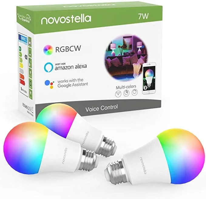 3-PACK - SMART WI-FI LED LIGHT BULBS (WORKS WITH ALEXA, GOOGLE ASSISTANT, IFTTT) FOR $20.70