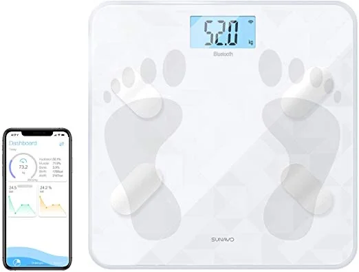 BLUETOOTH BODY FAT SCALE FOR $18.19