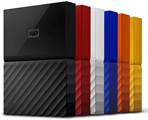 WD 2TB MY PASSPORT PORTABLE EXTERNAL HARD DRIVE FOR $59.99