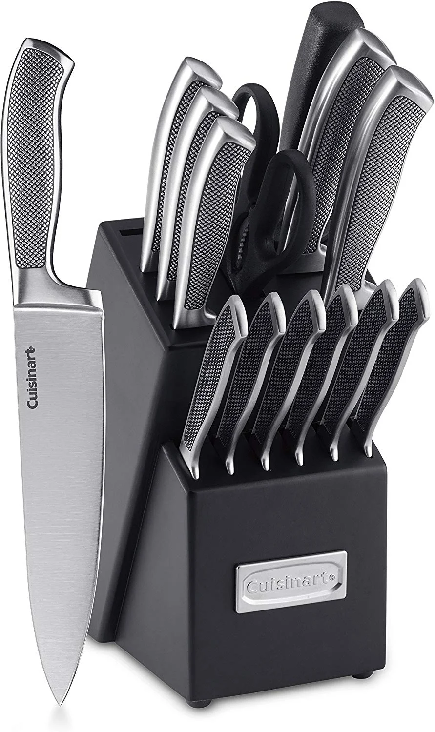 CUISINART GRAPHIX COLLECTION 15-PIECE CUTLERY KNIFE BLOCK SET FOR $53.41