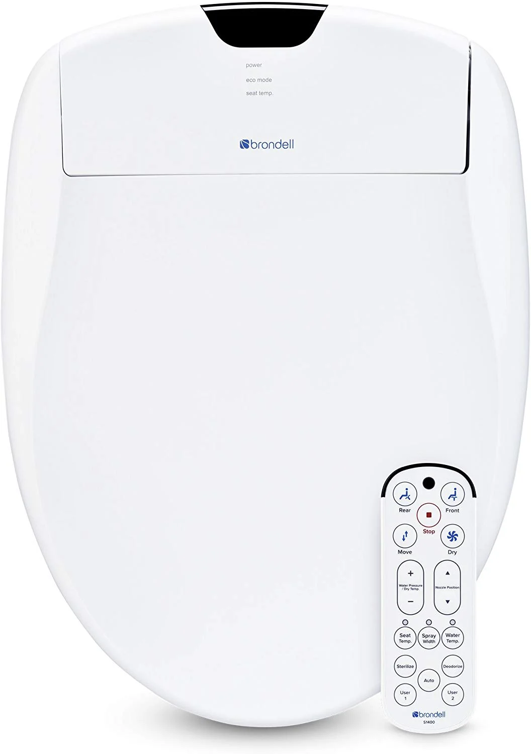 BRONDELL SWASH 1400 LUXURY BIDET TOILET SEAT FOR $519.20