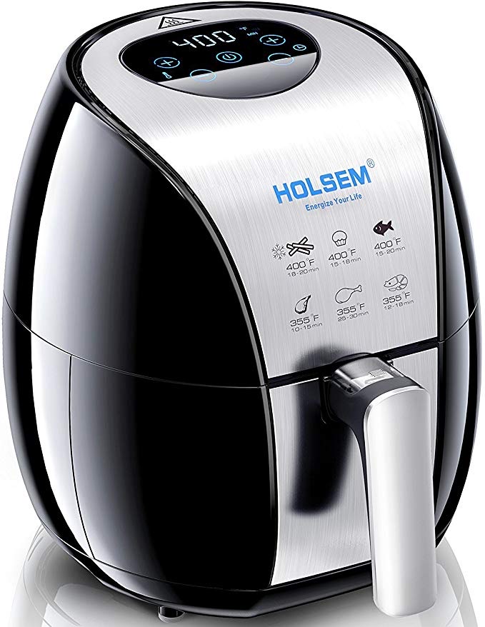 3.4-QUART DIGITAL AIR FRYER WITH RAPID AIR CIRCULATION SYSTEM FOR $59.88