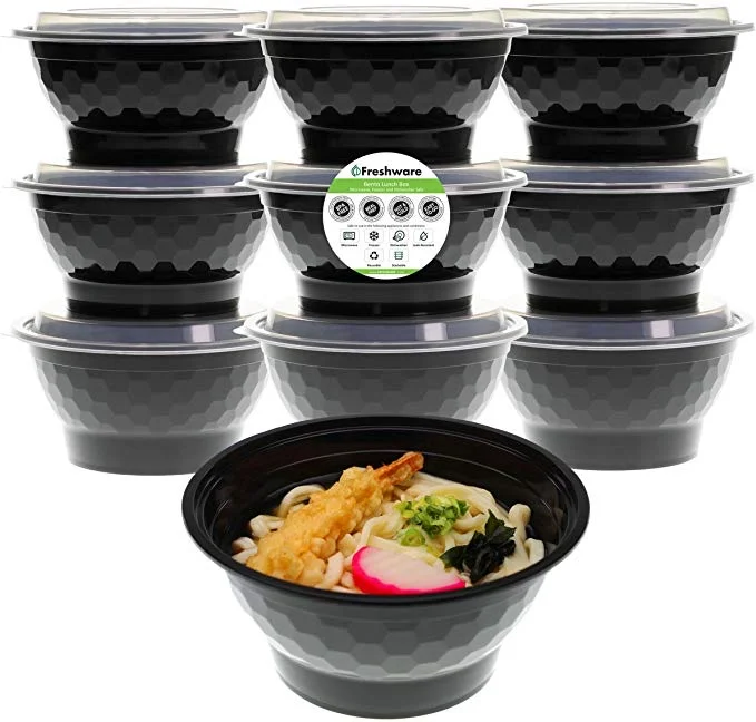 10 PACK - MEAL PREP CONTAINER BOWLS FOR $11.05