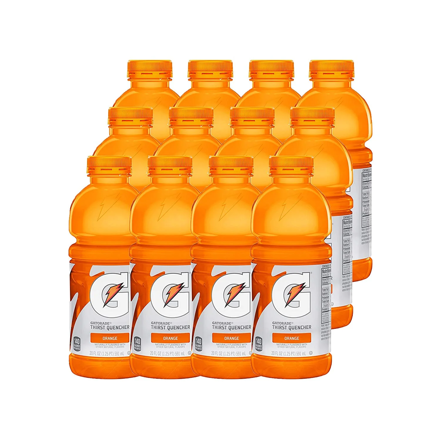 PACK OF 12 - GATORADE THIRST QUENCHER, ORANGE FOR $6.39