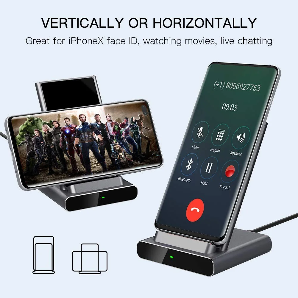 QI WIRELESS CHARGING STAND FOR $14.49