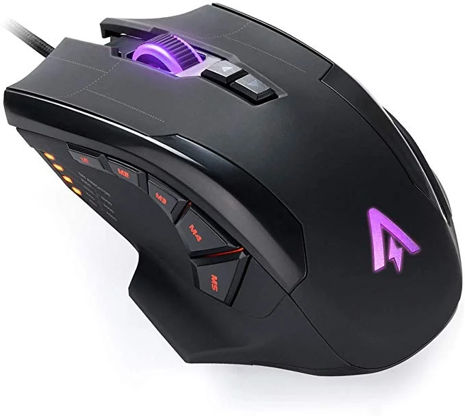 ANKER HIGH PRECISION PROGRAMMABLE GAMING MOUSE FOR $15.99