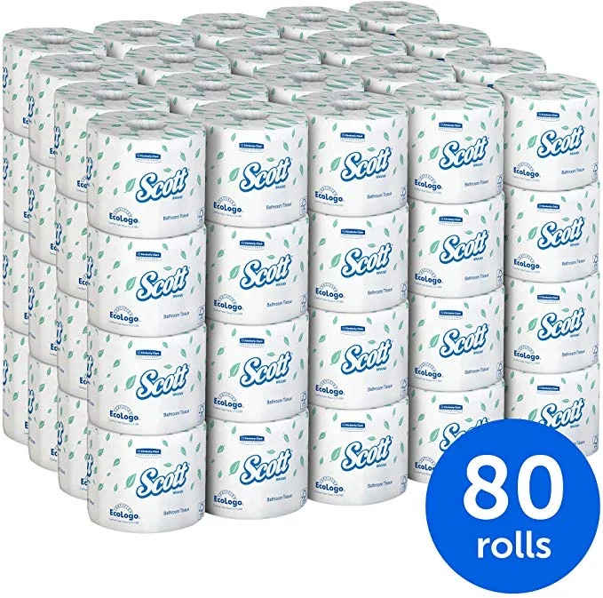 80 ROLLS OF SCOTT TOILET PAPER FOR $39.99