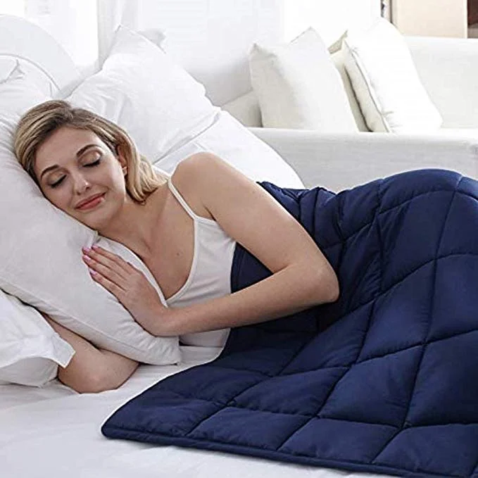 15-POUND COTTON WEIGHTED BLANKET FOR $29.95
