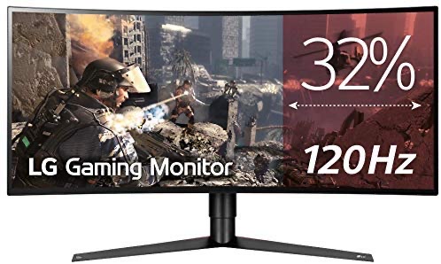 LG 34” 21:9 ULTRAGEAR WQHD NANO IPS CURVED GAMING MONITOR WITH RADEON FREESYNC 2 FOR $796.99