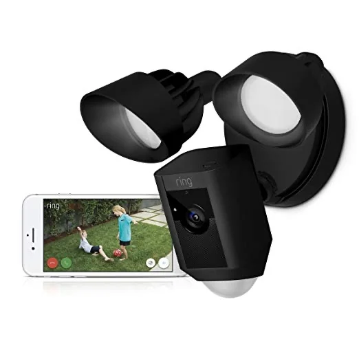 RING FLOODLIGHT CAMERA MOTION-ACTIVATED HD SECURITY CAMERA FOR $189.00