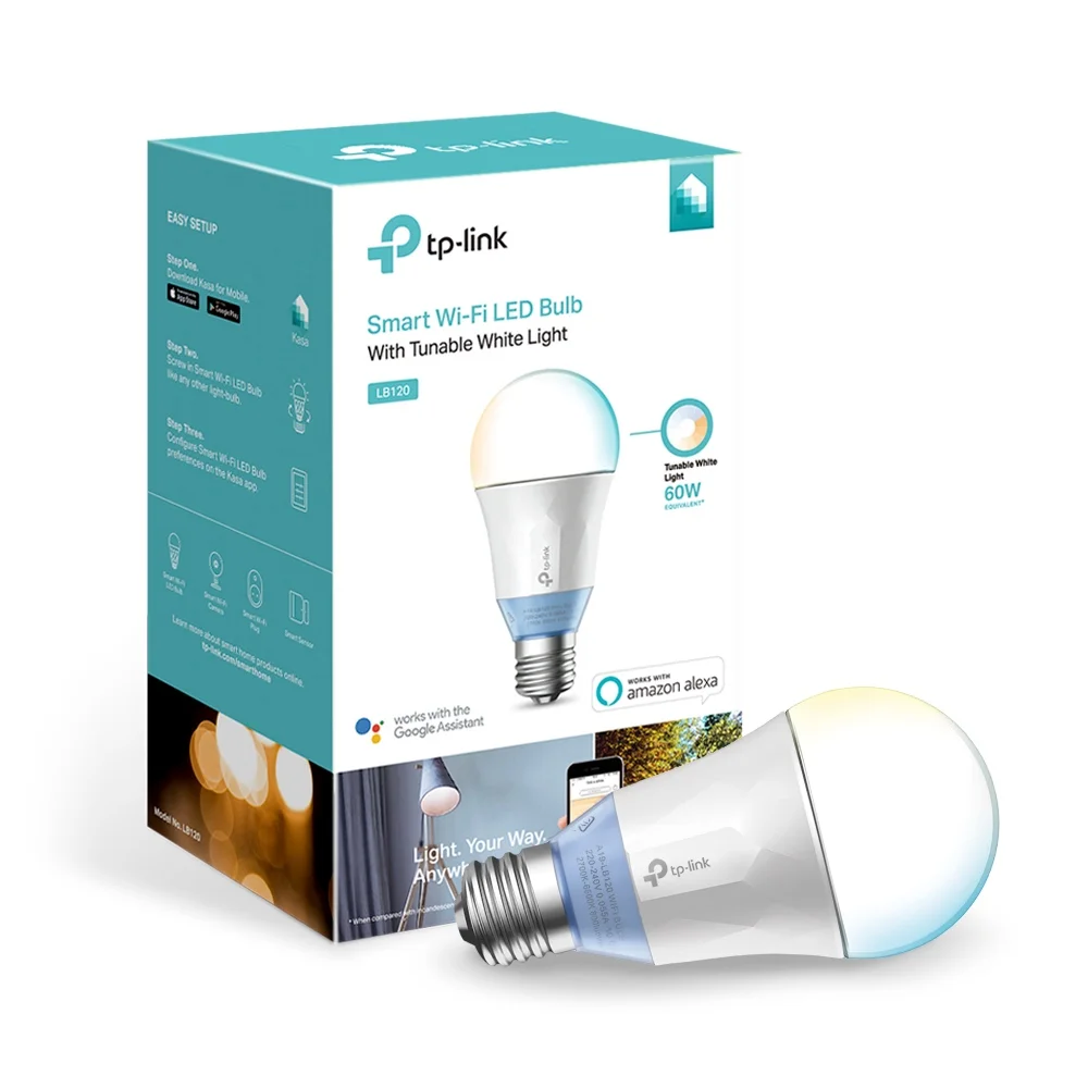 PACK OF 2 - TP-LINK KASA WI-FI LED LIGHT BULBS FOR $29.99
