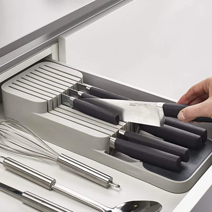 KNIFE ORGANIZER TRAY FOR $7.99