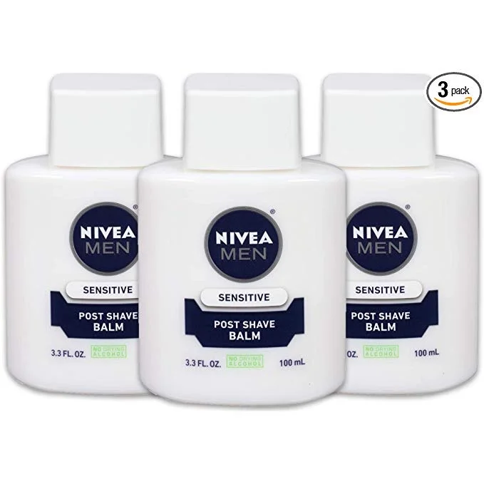 PACK OF 3 - NIVEA MEN SENSITIVE POST SHAVE BALM FOR $10.64