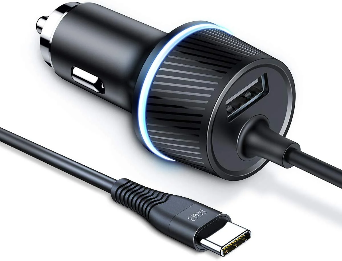 DUAL USB PORT CAR CHARGER FOR $5.00
