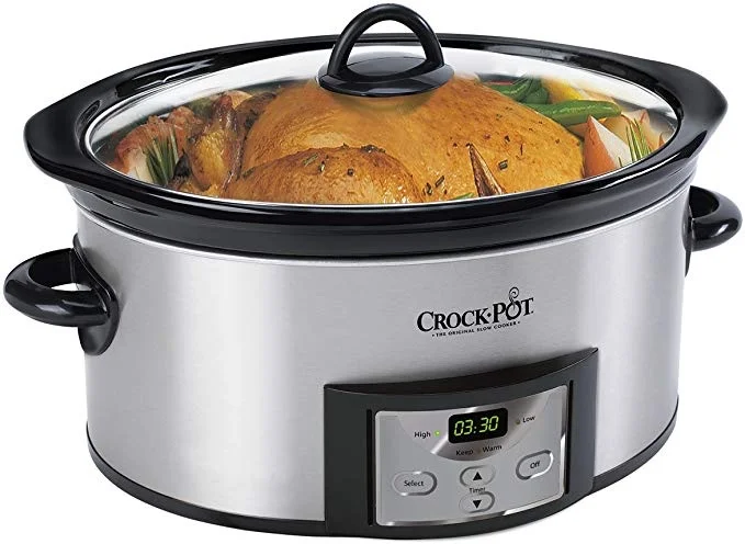 CROCK-POT 6-QUART PROGRAMMABLE SLOW COOKER FOR $29.99