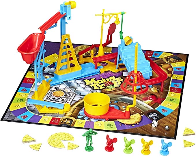 HASBRO MOUSE TRAP BOARD GAME FOR $8.71