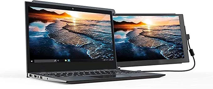 DUEX PRO PORTABLE MONITOR, THE ON-THE-GO DUAL SCREEN LAPTOP MONITOR FOR $259.99