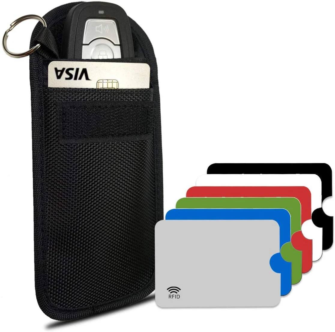RFID KEYLESS REMOTE FOB SIGNAL BLOCKING BAG FOR $4.99