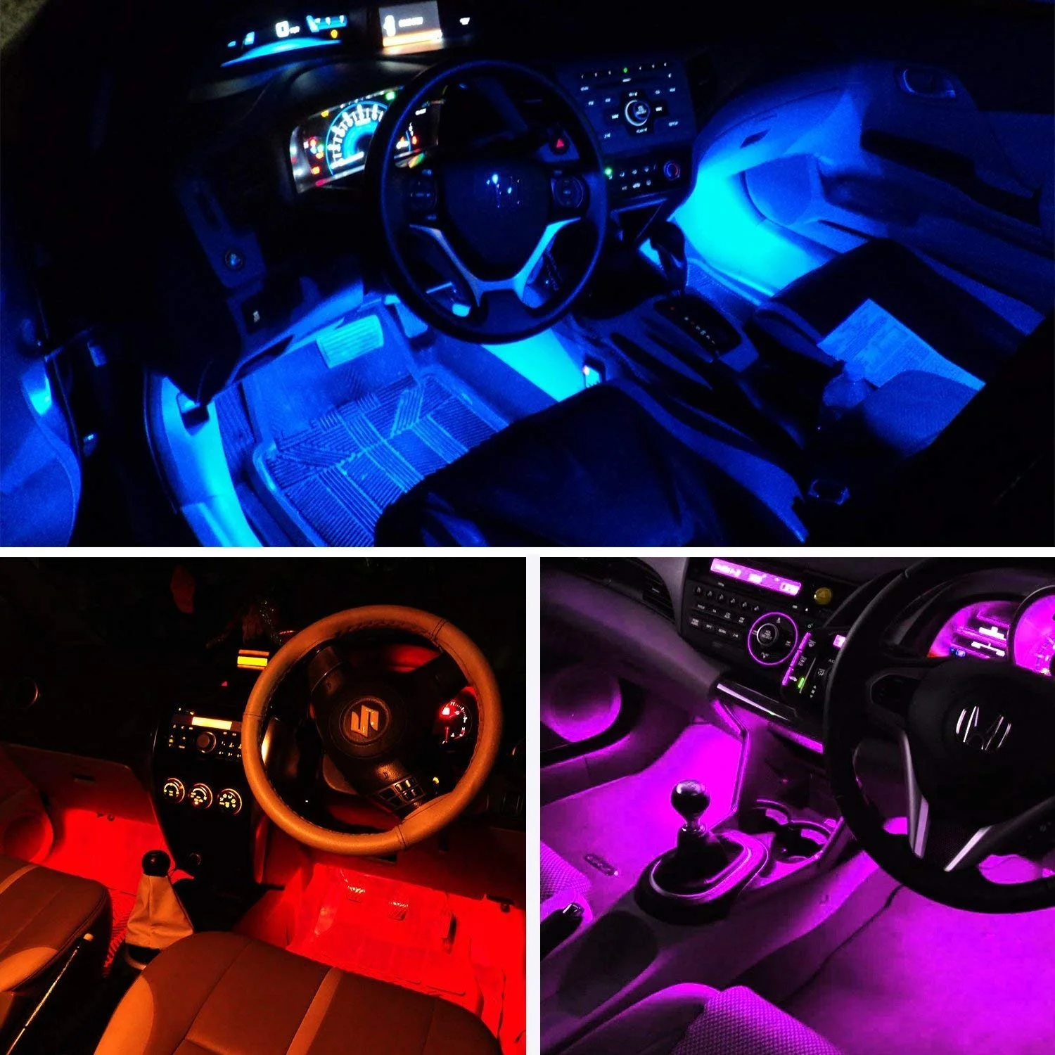 CAR LED LIGHT STRIPS FOR $7.49