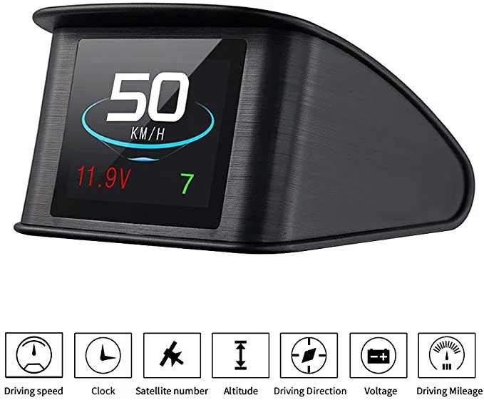 HEADS UP GPS &amp; SPEEDOMETER LCD DISPLAY FOR $23.99