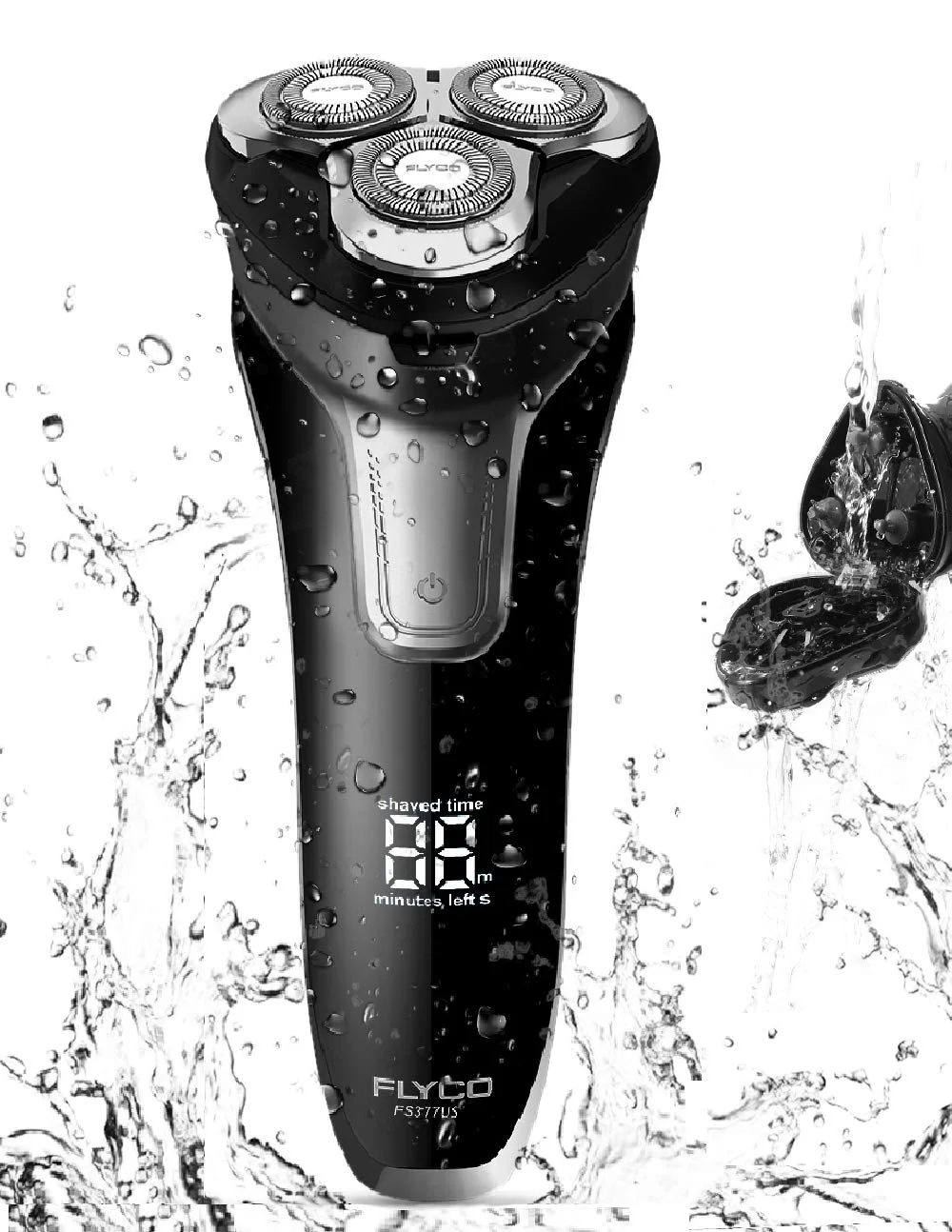 WATERPROOF ELECTRIC MENS SHAVER FOR $29.39