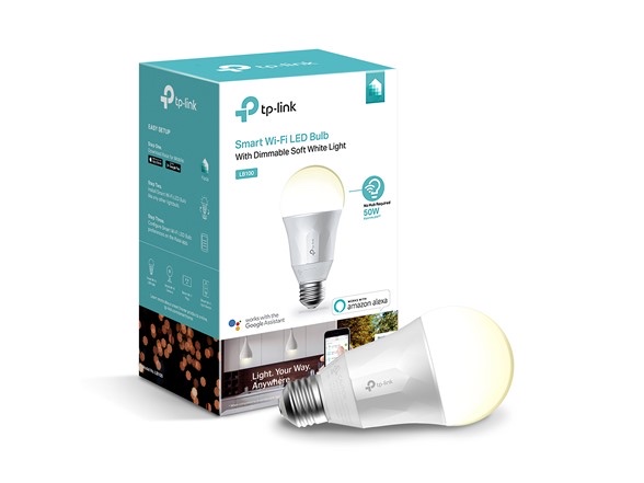 PACK OF 2 - TP-LINK KASA WI-FI LED 50W LIGHT BULBS FOR $24.99