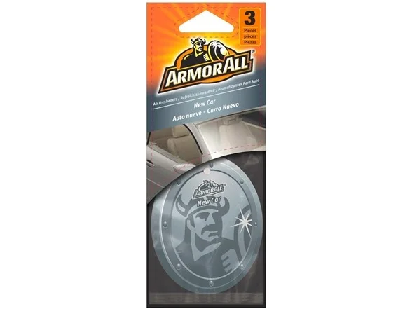 PACK OF 3 - ARMOR ALL NEW CAR AIR FRESHENER FOR $3.25