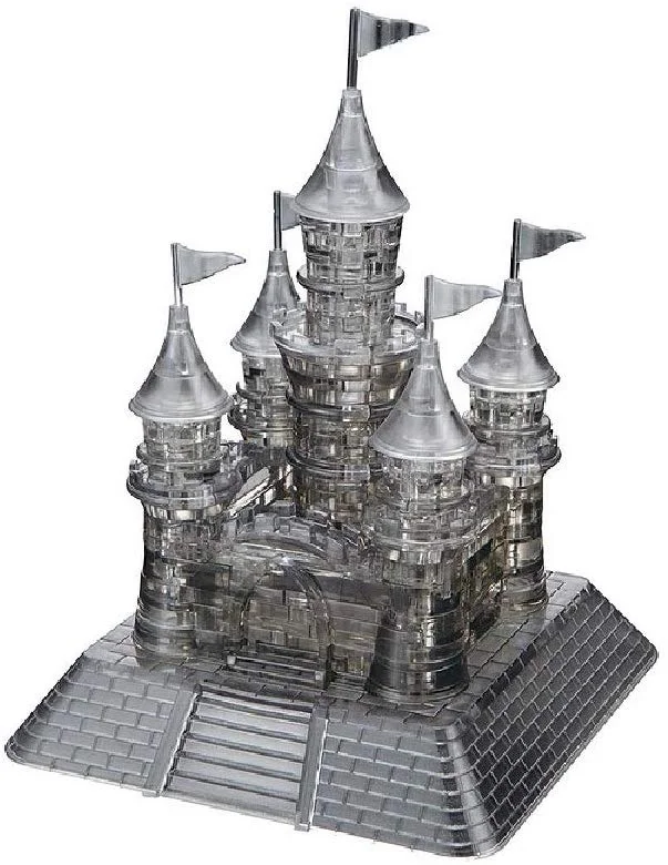 ORIGINAL 3D CRYSTAL PUZZLE - DELUXE CASTLE BLACK FOR $7.65
