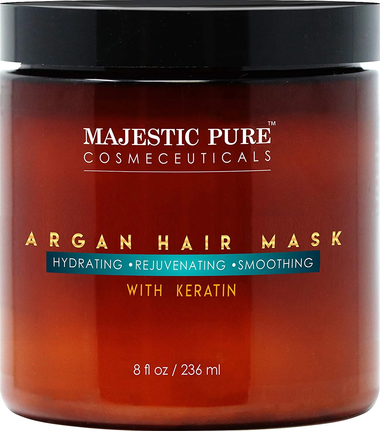 MAJESTIC PURE ARGAN HAIR MASK WITH KERATIN FOR $5.84