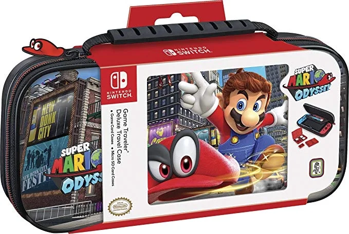 NINTENDO SWITCH SUPER MARIO ODYSSEY CARRYING CASE FOR $17.74