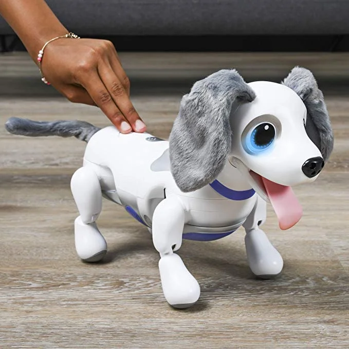 ZOOMER PLAYFUL PUP, RESPONSIVE ROBOTIC DOG WITH VOICE RECOGNITION &amp; REALISTIC MOTION FOR $24.99