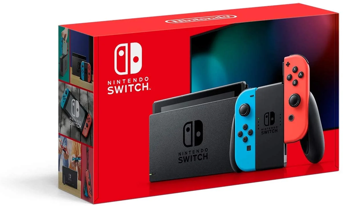 NINTENDO SWITCH CONSOLE + $25 AMAZON GIFT CARD FOR $299.99