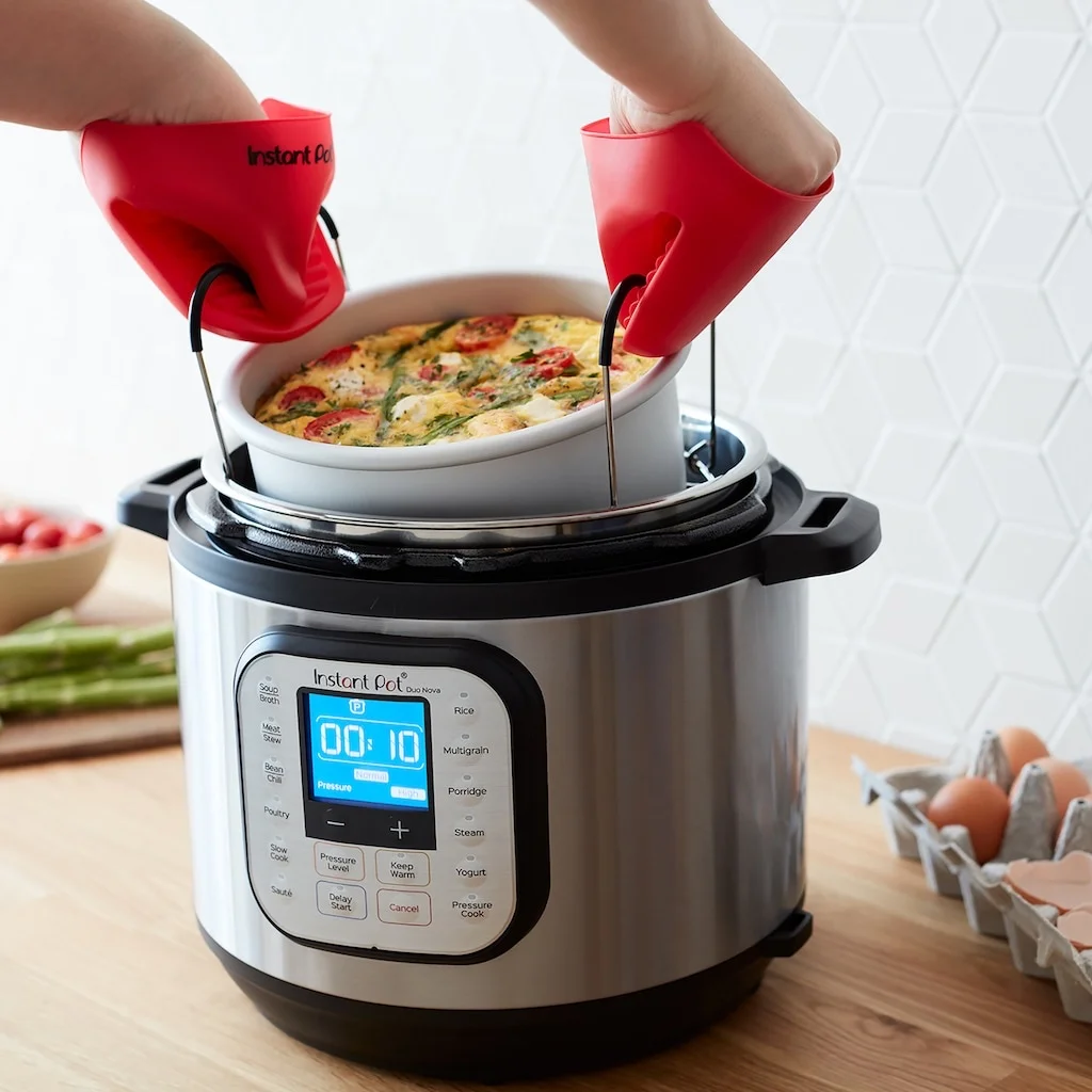6-QT INSTANT POT DUO NOVA PROGRAMMABLE PRESSURE COOKER FOR $72.74