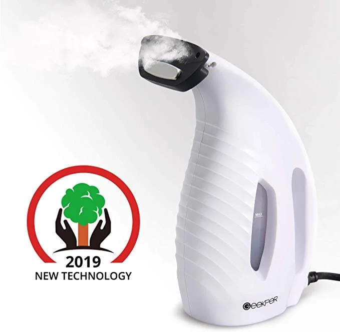 PORTABLE HANDHELD GARMENT STEAMER FOR $8.99