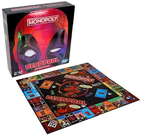 HASBRO MONOPOLY: MARVEL DEADPOOL COLLECTOR’S EDITION FOR $9.00
