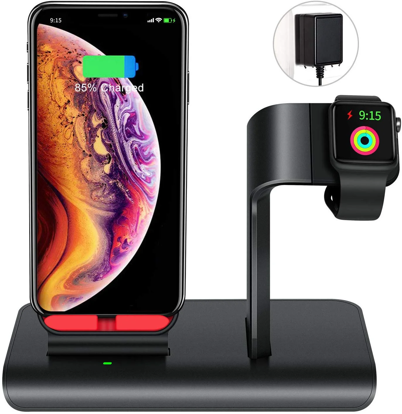 2-IN-1 WIRELESS CHARGING STATION FOR $14.30