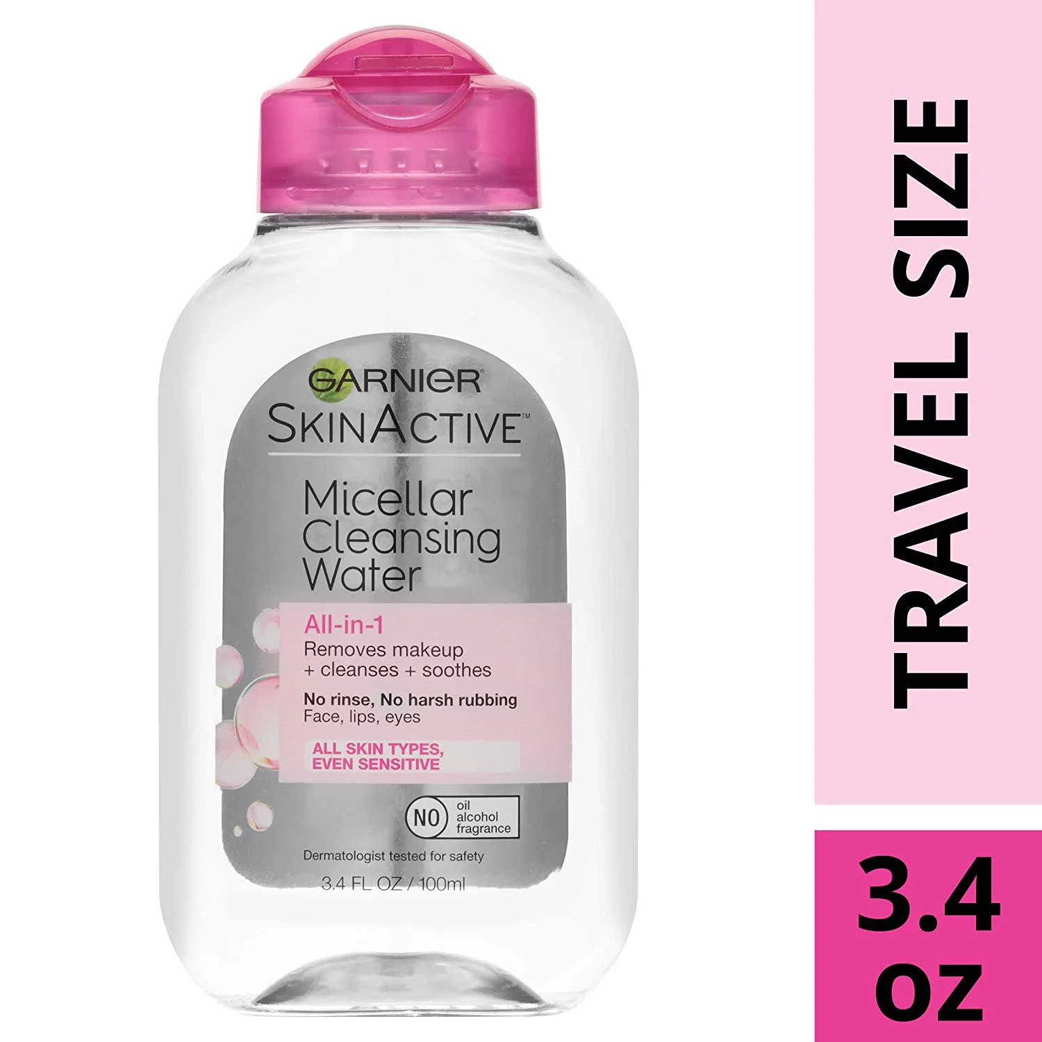 GARNIER SKINACTIVE MICELLAR CLEANSING WATER, ALL-IN-1 MAKEUP REMOVER AND FACIAL CLEANSER FOR $3.32
