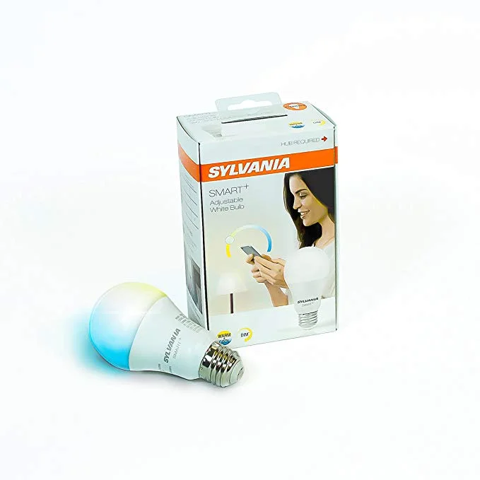 SYLVANIA SMART+ ZIGBEE ADJUSTABLE WHITE A19 LED BULB FOR $8.56