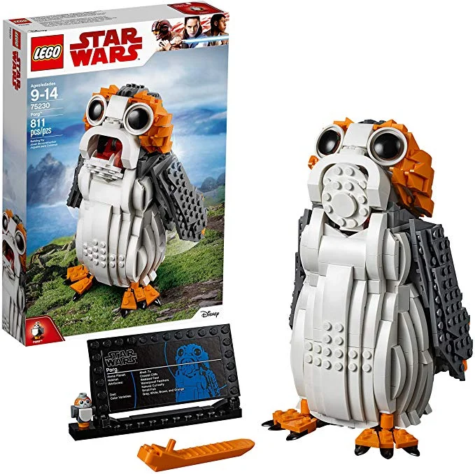 LEGO STAR WARS: THE LAST JEDI PORG BUILDING KIT FOR $34.99