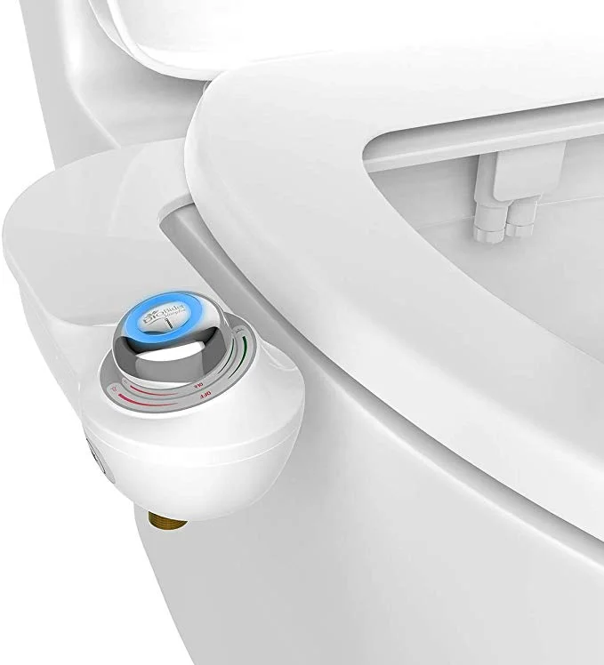 BIO BIDET SLIM GLOW SIMPLE BIDET TOWEL ATTACHMENT WITH DUAL NOZZLE FOR $6.00