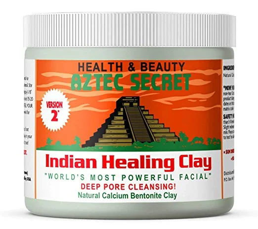 AZTEC SECRET - INDIAN HEALING CLAY - DEEP PORE CLEANSING FACIAL &amp; BODY MASK FOR $9.99