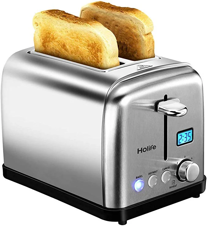 2-SLICE STAINLESS STEEL TOASTER FOR $29.99