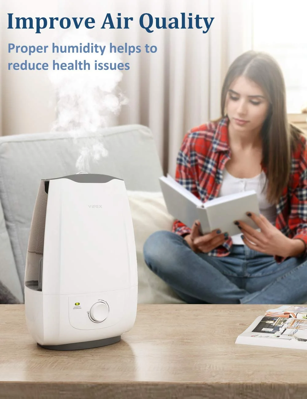 COOL MIST HUMIDIFIER FOR $35.49