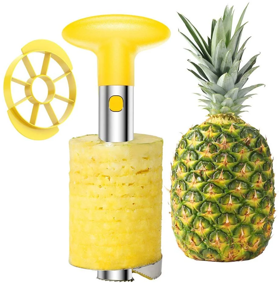 STAINLESS STEEL PINEAPPLE CORER PEELER FOR $3.99