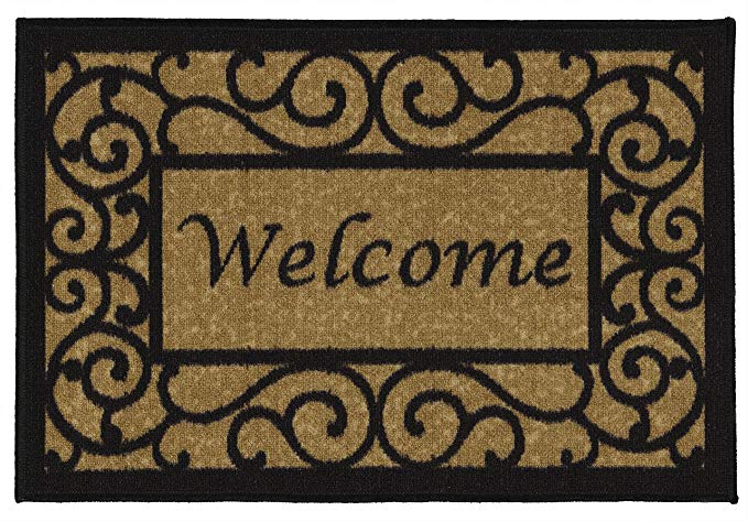 RECTANGULAR WELCOME DOORMAT FOR $5.54