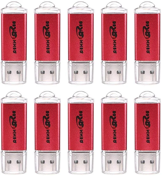 PACK OF 10 - 256MB USB FLASH DRIVE FOR $9.99