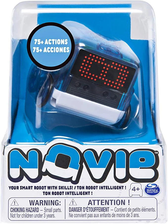 NOVIE INTERACTIVE SMART ROBOT (OVER 75 ACTIONS &amp; LEARNS 12 TRICKS) FOR $21.99