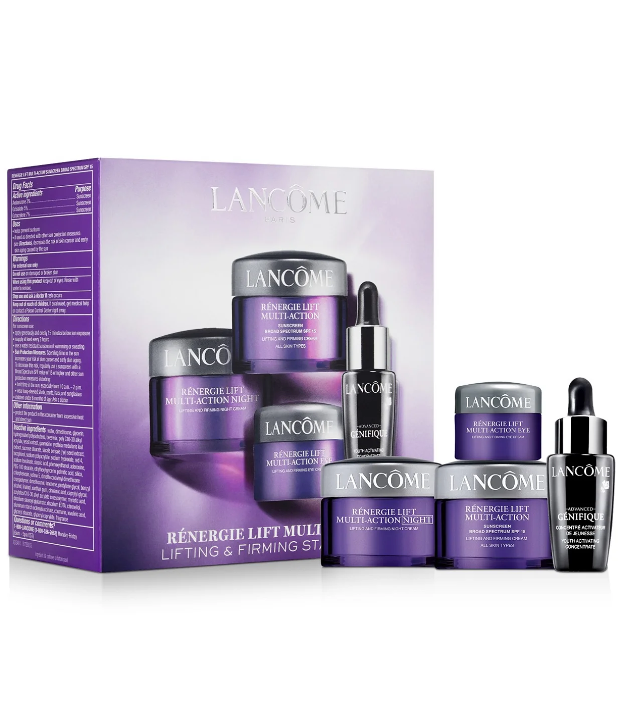 LANCÔME 4-PIECE RÉNERGIE LIFT MULTI-ACTION STARTER SET FOR $60.00