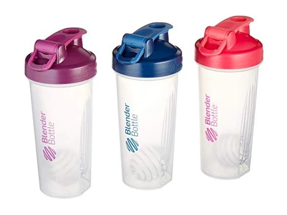PACK OF 3 - 28OZ BLENDER BOTTLE WATER BOTTLES FOR $17.29
