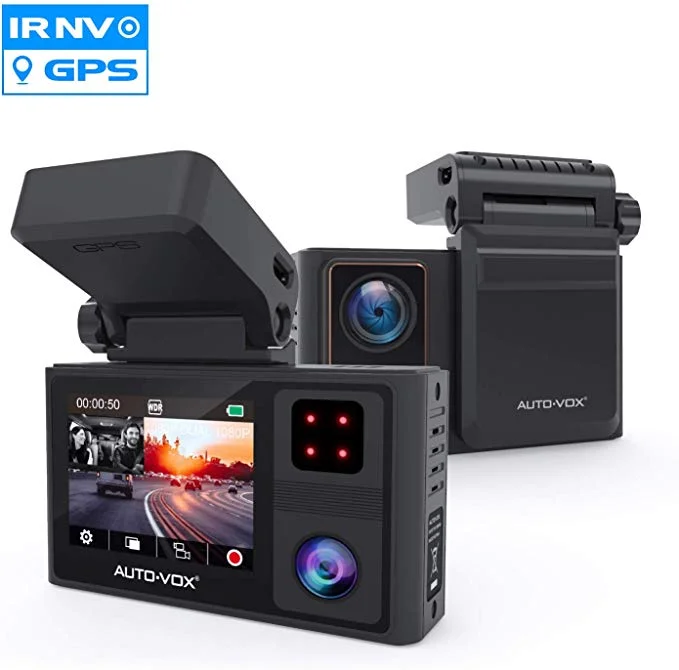 1920X1080P INFRARED NIGHT VISION DASH CAM WITH BUILT-IN GPS FOR $68.99